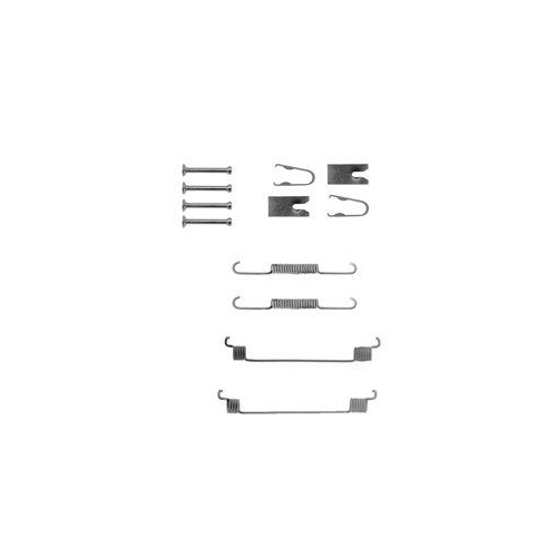 Set accesorii reparatie saboti frana Delphi LY1287, parte montare : Punte Spate
