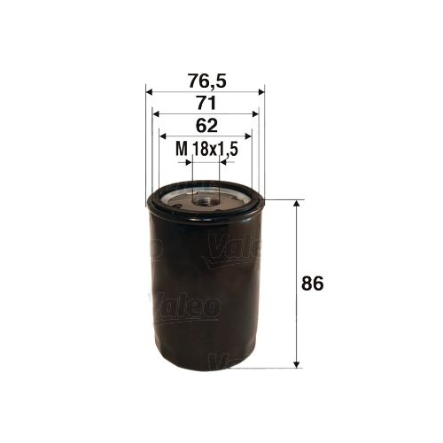 VALEO Filtru ulei