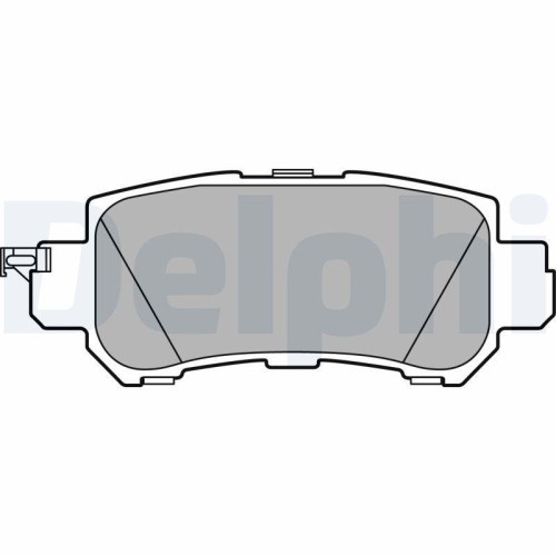DELPHI set placute frana,frana disc