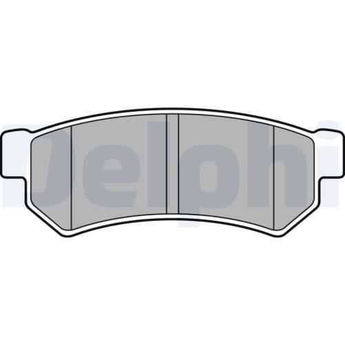 DELPHI set placute frana,frana disc