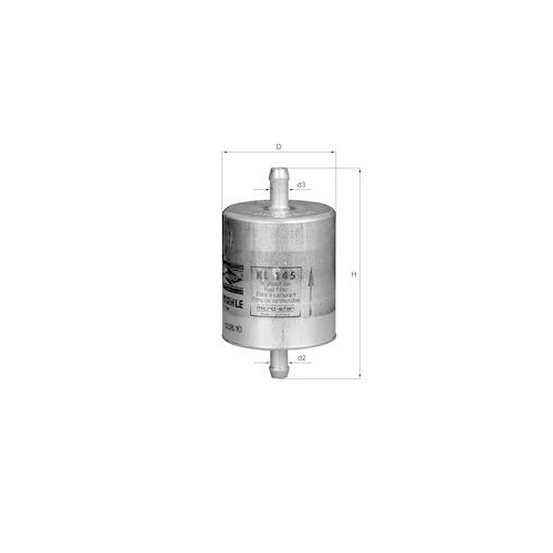 MAHLE filtru combustibil