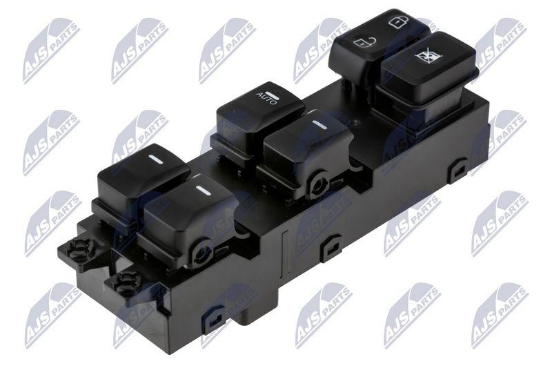 Comutator macara geam Kia Picanto II (5 usi) 2011-; 93570-1Y100; NTY, aftermarket