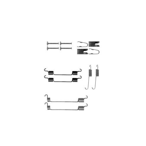 Set accesorii reparatie saboti frana Delphi LY1293, parte montare : Punte Spate