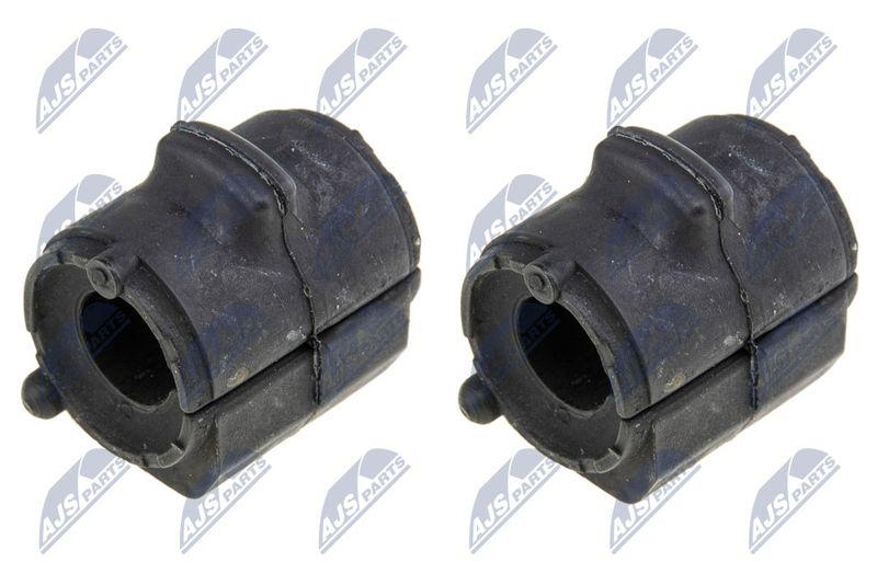 Bucsa bara stabilizatoare Ford Fiesta V/Fusion 2001-, Mazda 2 2003-, Demio 2002-2007; axa fata, 2 bucati; 1152852; NTY, aftermarket
