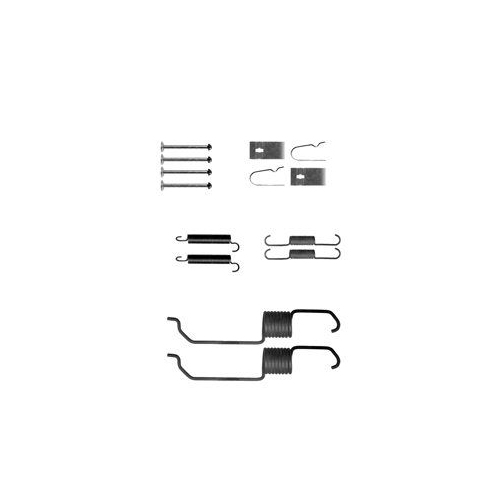 Set accesorii reparatie saboti frana Delphi LY1294, parte montare : Punte Spate
