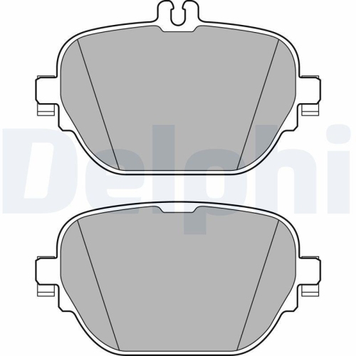DELPHI set placute frana,frana disc