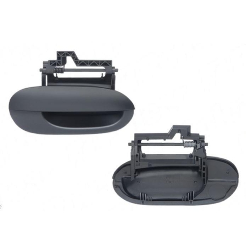 Maner usa exterior Bmw Seria 5 E39, 1996-06.2004, negru/primer, Dreapta, fata /spate
