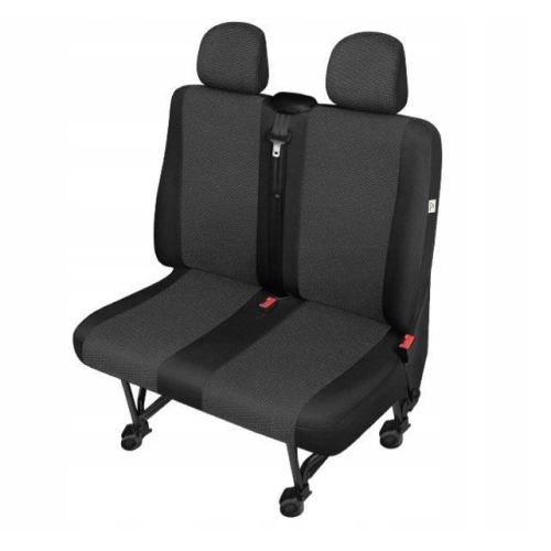 Husa bancheta cu doua locuri Ares Van DV2 Tailor Made pentru Renault Trafic 3 2014-, Opel Vivaro 2 2014-2019, Fiat Talento 2016-, Nissan NV300, 2014- fara bancheta fractionata