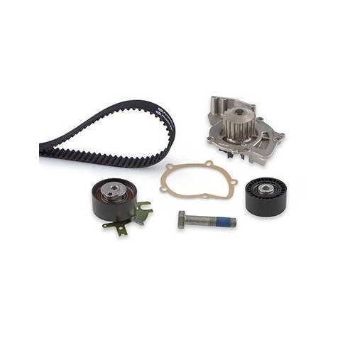 Kit distributie + pompa apa Citroen C4, C5, C8, Jumpy; Ford C-Max, Focus II, Galaxy II, Kuga, Mondeo IV, S-Max; Peugeot 307, 308, 407, 508, 607, 807, 2.0 HDi, 2.0 D, 2.0 TDCi, 2.0 JTD, 2.0 CDi, 2.0 TDi, D4, GATES
