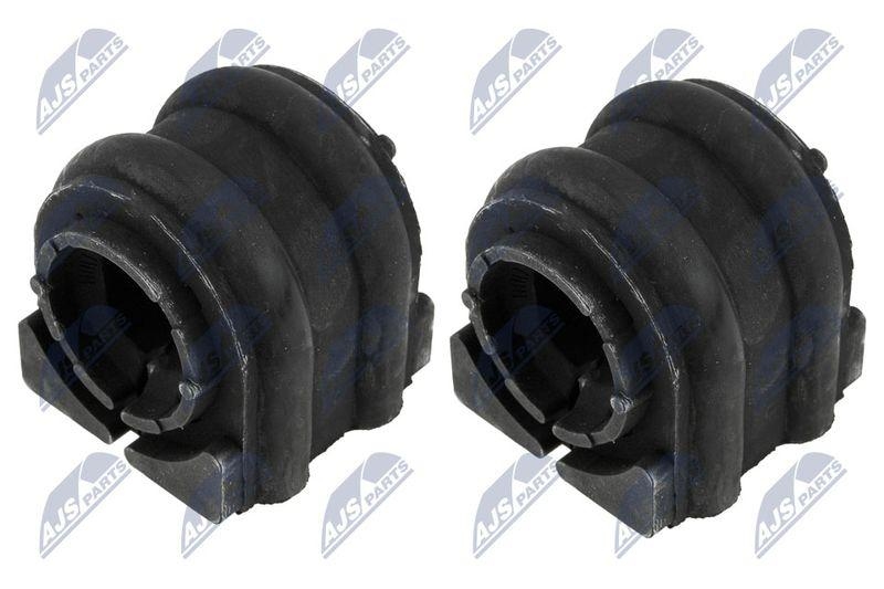 Bucsa bara stabilizatoare Hyundai I10 2013-, I30 2012-, Tucson 2015, Santa Fe 2012-, Sonata 2010-2014, Kia Cee'd 2012-, Cerato 2008-, Carens 2012-, Optima 2010-2015, Rio 2011-, Sorento 2009-, Soul 2013-; axa fata, 2 bucati; 54813-2T000; NTY, aftermarket