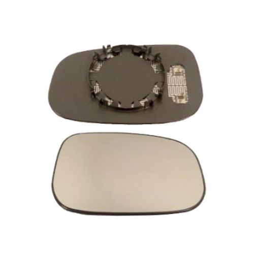 Geam oglinda Volvo C30, 10.2006-01.2009, Volvo C70, 03.2006-01.2010, Volvo S40 / V50 (Ms/Mw), 04.2007-2009, Volvo S60 (Rs), 03.2007-03.2009, Volvo V70 (Bw), 03.2007-, Dreapta, Crom, Cu incalzire, Convex, BestAutoVest 9043552E