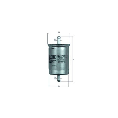 MAHLE filtru combustibil