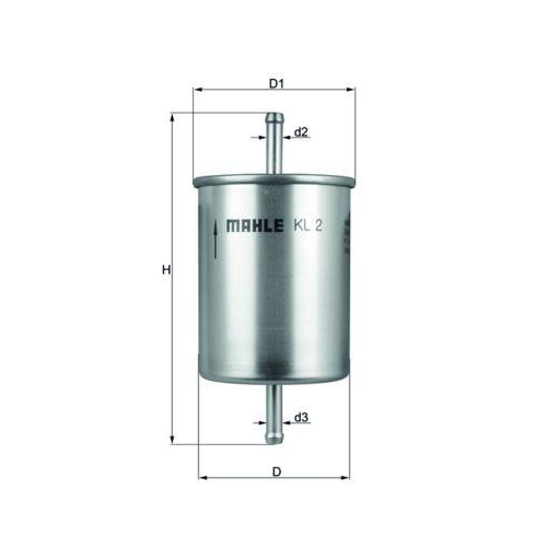 MAHLE filtru combustibil