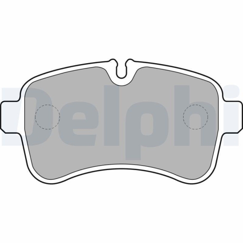 DELPHI set placute de frana,frana de parcare cu disc