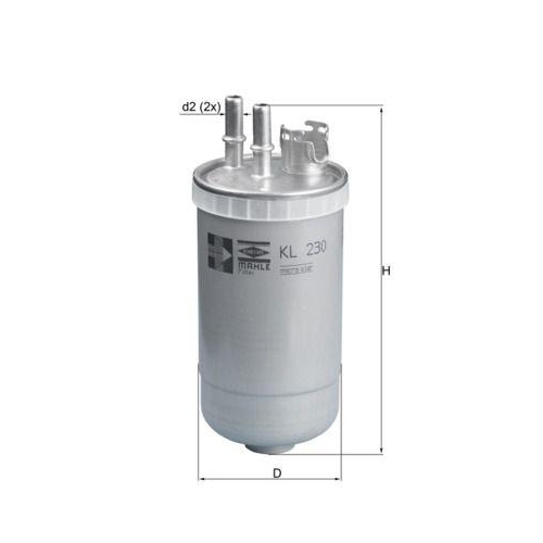 MAHLE filtru combustibil