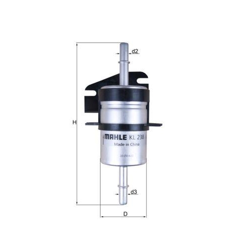 MAHLE filtru combustibil