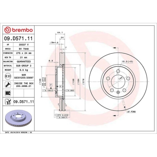 Set disc frana Audi A1 Allstreet (Gbh) 07.19-, A1 City Carver (Gbh) 07.19-06.22, A1 Sportback (Gba) 07.18-; Seat Arona (Kj7 Kjp) 07.17-, Ibiza 5 (Kj1 Kjg) 01.17-; Skoda Fabia 4 (Pj3) 06.21-, Kamiq (Nw4) 07.19-, Scala (Nw1) 02.19-; Vw Polo 6 (Aw1 Bz1 Ae1)