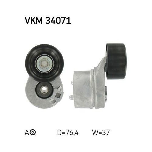 SKF rola intinzator,curea transmisie