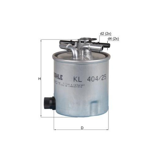 MAHLE filtru combustibil