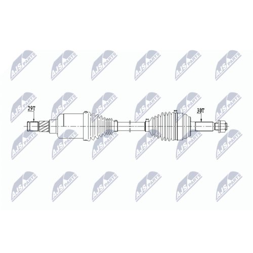 Planetara Tesla Model S 60, 60d, 70, 70d, 75, 75d, 85, 85d, 90d, 100d, P85 2014-, Stanga, Fata, 1030615-00-A