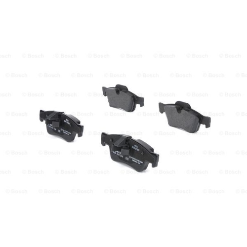 Set placute frana Bosch 0986494256, parte montare : Punte Spate