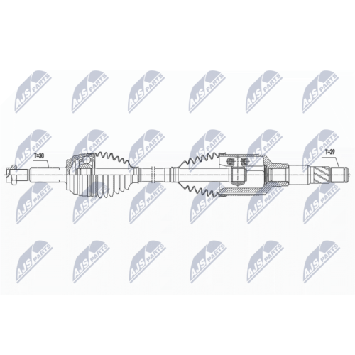 Planetara Tesla Model X 2019-, Fata, Dreapta, NPW-CH-112