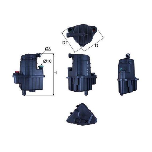 MAHLE filtru combustibil