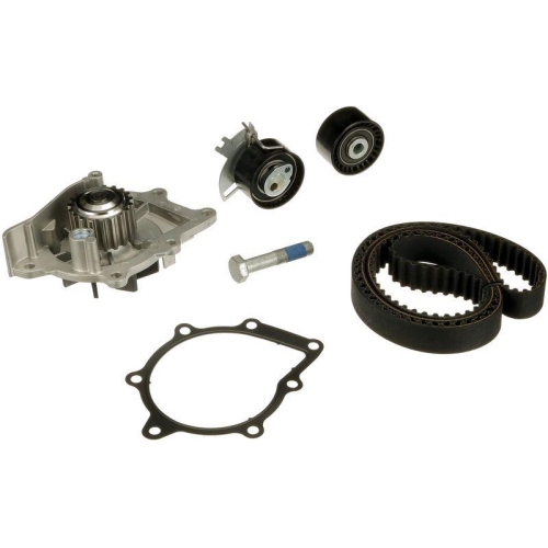 Kit distributie + pompa apa Citroen C4, C5, Jumpy; Ford C-Max, Edge, Focus, Galaxy, Kuga, Mondeo, S-Max; Opel Grandland, Movano, Vivaro; Peugeot 3008, 308 II, 5008, 508, 2.0 HDi, 2.2 BlueHDi, 2.0 TDCi, 2.0 D, 2.0 CDTi, 2.2 D, 2.0 D4d, GATES