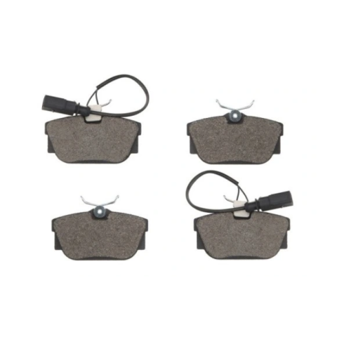 Set placute frana punte spate Seat Alhambra (7v8, 7v9), 04.1996-03.2010, VW Sharan, 7M, 2005-2010, Transporter T4 1990-2003, SRLine Polonia