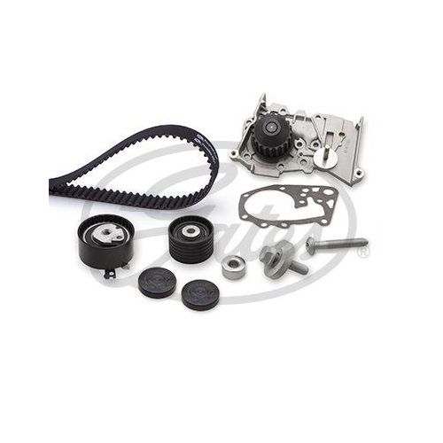 Kit distributie + pompa apa Dacia Duster, Logan; Nissan Kubistar; Renault Clio II, Clio III, Grand Scenic, Kangoo, Laguna I, Logan I, Megane I, Megane II, Megane III, Modus, Scenic I, Thalia , 1.6 16V, 1.6, 1.4 16V, 1.4, GATES