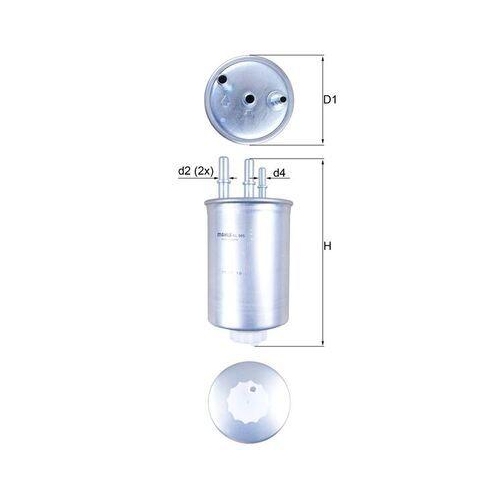 MAHLE filtru combustibil