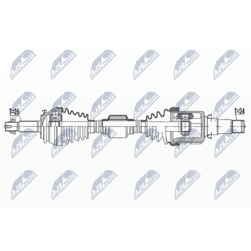 Planetara Toyota Auris 1.8hybrid 2011-2018, Prius, Prius Plus 1.8hybrid 2009-, Lexus Ct200h 2010-, Dreapta, 43410-47030