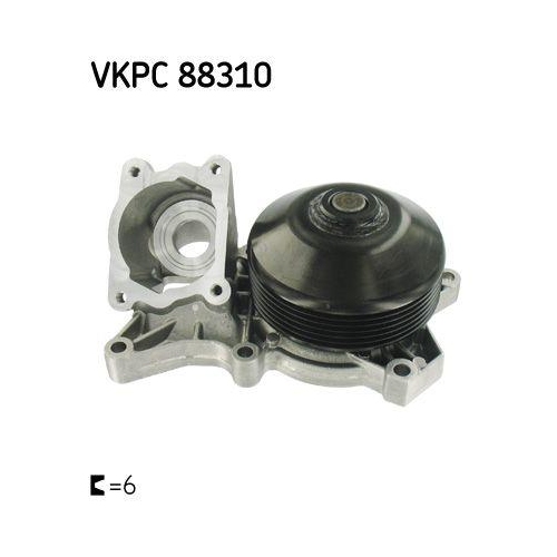 SKF Pompă de apă, răcire motor