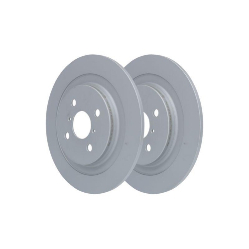 Set disc frana Toyota Yaris ( P13) 12.10-06.20, Yaris ( P9) 01.05-12.14, Yaris / Vios Sedan ( P9) 08.05-12.13, Yaris Box / Liftback ( P13) 10.12-06.20, Spate, 278,0X9,0mm, plin, ATE