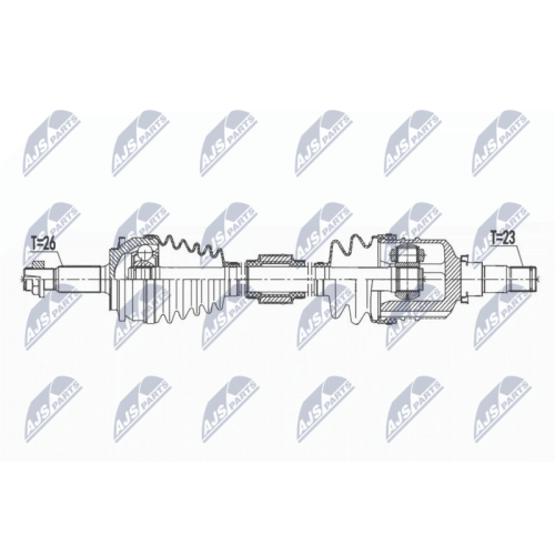 Planetara Toyota Auris, Corolla 1.33, 1.4, 1.6 2006-, Dreapta, 43410-02570