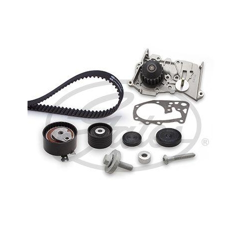 Kit distributie + pompa apa Renault Clio III, Fluence, Grand Scenic II, Grand Scenic III, Laguna II, Laguna III, Megane, Modus, Scenic II, Scenic III, Twingo II, Wind, 1.6, GATES