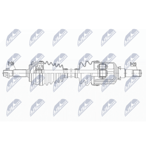 Planetara Toyota Auris, Corolla 1.33, 1.4, 1.6 2006-2012, Stanga, 4342002610