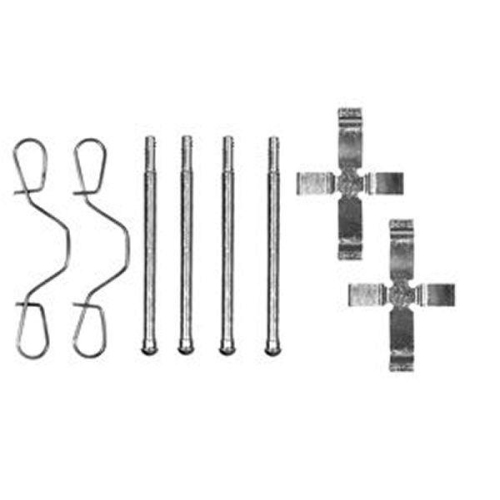 Set accesorii placute frana Audi 80 B1 Sedan (80 82) 05.72-07.78, 80 B2 Sedan (811 813 814 819 853) 08.78-03.87; Vw Golf I (17) 04.74-12.85, Jetta I (16) 08.78-12.87, Passat B1 (32) 05.73-07.81, Passat B2 (32b) 09.79-07.89, Scirocco (53) 02.74-07.80, Scir