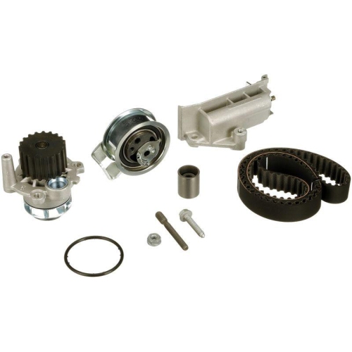 Kit distributie + pompa apa Audi A2, A3; Ford Galaxy; Seat Alhambra, Altea, Cordoba, Ibiza III, Ibiza IV, Leon, Toledo; Skoda Fabia, Octavia II, Roomster, Superb II; VW Caddy, Fox, Golf, Passat B6, Polo, Touran, 1.4 TDi, 1.9 TDi, 2.0 Sdi, GATES