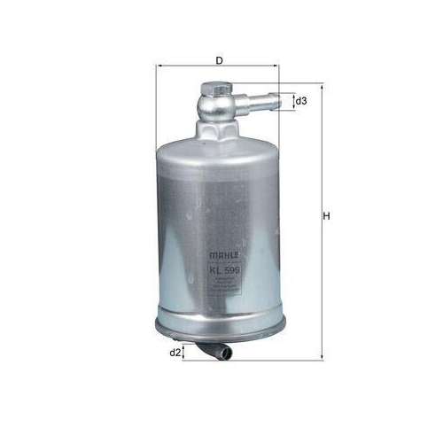 MAHLE filtru combustibil