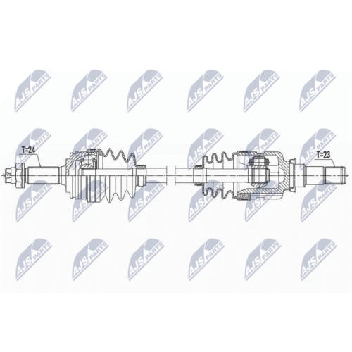 Planetara Toyota Aygo 1.0 2005-, Peugeot 107 1.0 2005-, Citroen C1 1.0 2005-, Fata, Stanga, CV Manuala, CV Automata, 3272JY