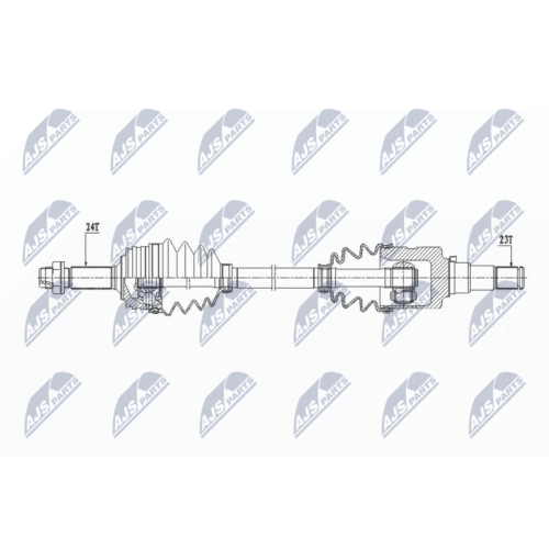 Planetara Toyota Aygo 1.0 2005-14-, Peugeot 1.0 107 2005-, 108 1.0 2014-, Citroen C1 1.0 2005-; C1 2 2014-, Dreapta, 1612346880