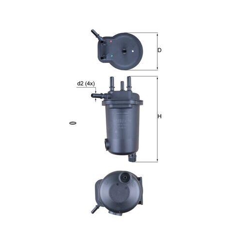MAHLE filtru combustibil