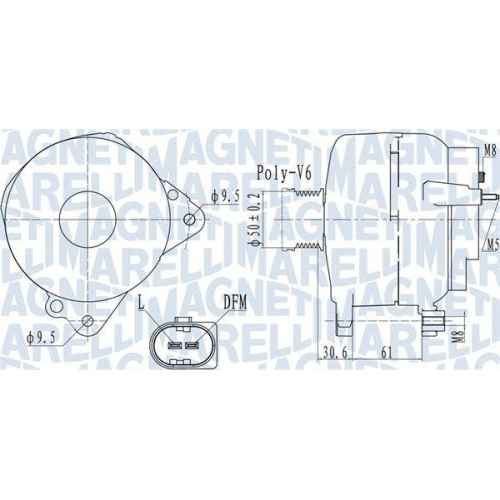 Alternator Audi A3; Seat Altea, Ibiza 4, Leon, Toledo 4; Skoda Fabia 2, Octavia 2, Rapid, Roomster, Yeti; Vw Beetle, Golf Plus 5, Golf 6, Polo 5, 1.2 TSI