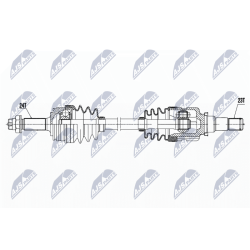 Planetara Toyota Aygo 1.4hdi 2005-, Citroen C1 1.4hdi 2005-, Peugeot 107 1.4hdi 2005-, Stanga, CV Manuala, 3272.JZ