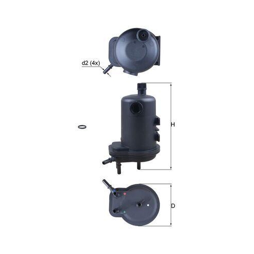 MAHLE filtru combustibil