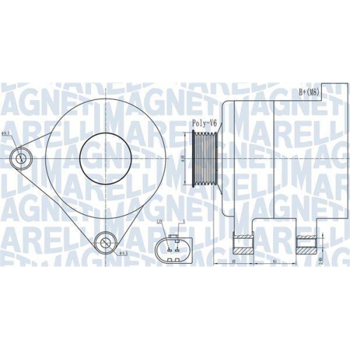 Alternator Audi A4 B8, A5, Q5; Seat Arona, Ibiza 5, Leon; Skoda Karoq; Vw Arteon, Golf 7, Tiguan, 1.6 TDI, 2.0 TDI