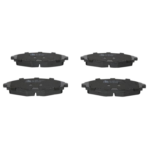Set placute frana Ate 13046059962, parte montare : Punte fata