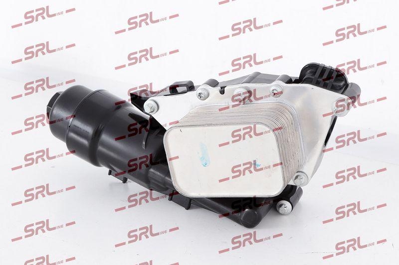 Radiator racire ulei motor, termoflot Bmw Seria 1 F20/21 11-19, 2 Active/Gran Tourer (F45/46) 14-, I8 14-, X1 F48 15-; Mini Clubman 14-, Mini 14-, motor: 1.5 D, 110x70x64, SRLine, Aluminiu, 11428511391; 11428574002