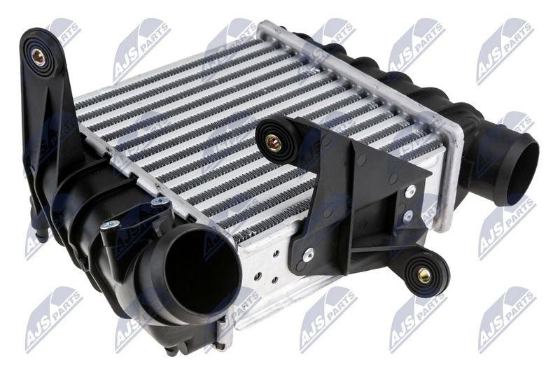 Radiator intercooler VW Fox (5z1) 2005-, Polo (9n) 2001-2009, Skoda Ibiza (6l) 2002-2008, Praktik 2007-2015, Seat Cordoba (6l) 2002-2009; 6Q0145804A; NTY, aftermarket